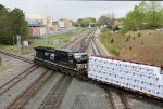 NS 4088 leads train P41 across Boylan Junction